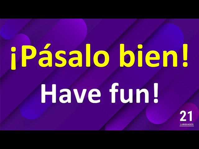  950 COMMON SPANISH PHRASES TO START A CONVERSATION IN SPANISH  SPANISH LISTENING PRACTICE