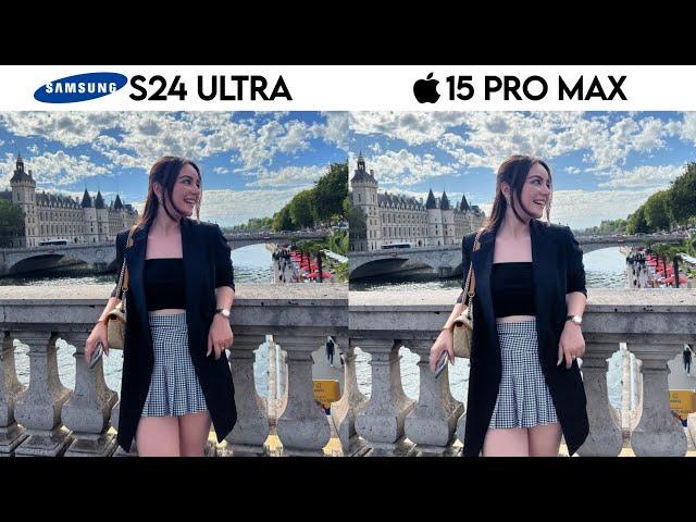 Samsung Galaxy S24 Ultra vs iPhone 15 Pro Max Camera Test Comparision