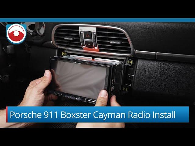 Porsche 911 Boxster Cayman  (997) (987) Radio Installation