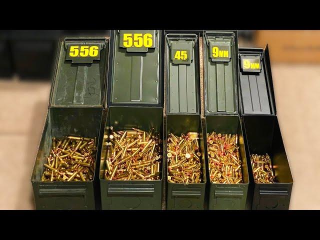 SHTF Ammo Stockpiling Guide:  How Much Ammo Do You Need?