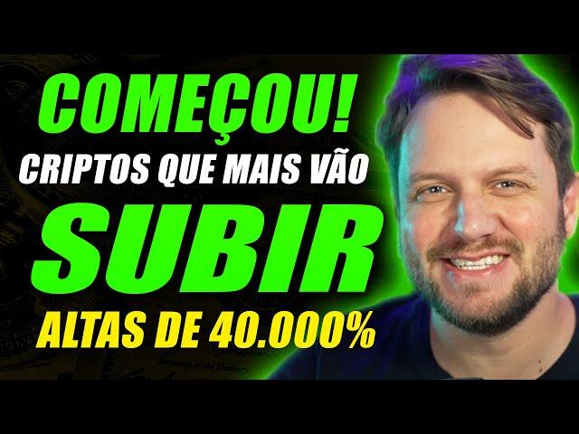 BITCOIN SUBINDO MUITO! CRIPTOMOEDAS EM ALTA INFINITA! MELHORES CRIPTOS 2025 AUGUSTO BACKES