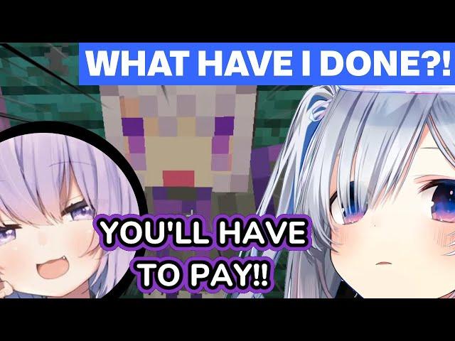 Kanata ABUSES and DESTROYS Okayu and has to PAY THE PRICE (Amane Kanata) [Eng subs]