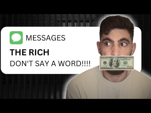 The Money SECRETS the Rich DON'T Want You to Know (watch this)