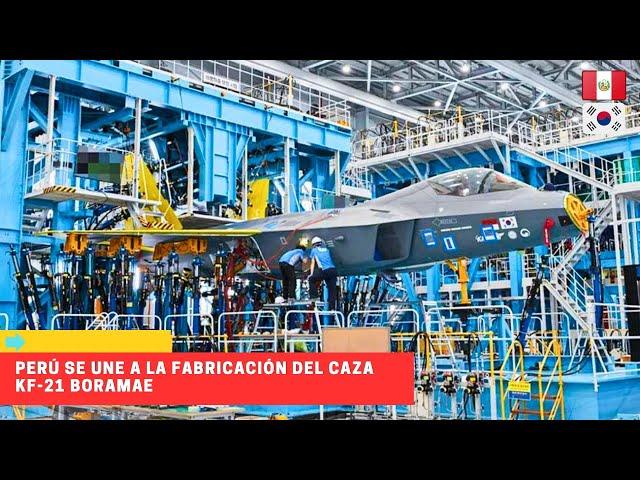 Perú se une a la producción del caza KF-21 Boramae #peru