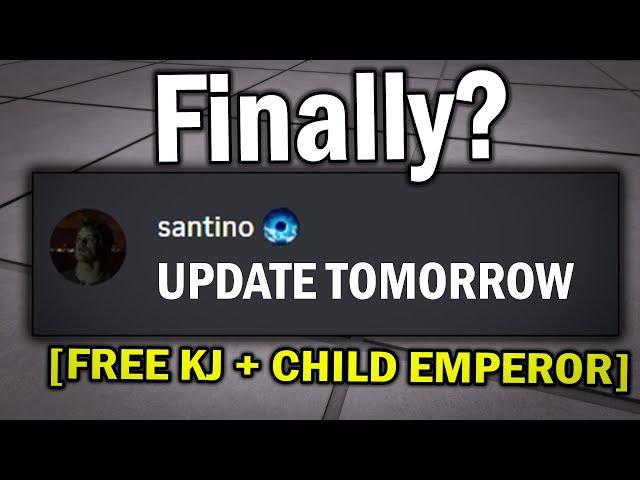 Strongest Battlegrounds UPDATE FINALLY TOMORROW? (FREE KJ + CHILD EMPEROR)