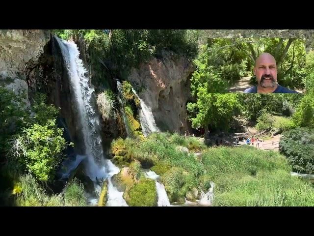 Quick view of Rifle Falls in Colorado