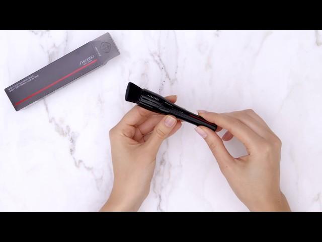 Unboxing the HASU FUDE Foundation Brush | Shiseido