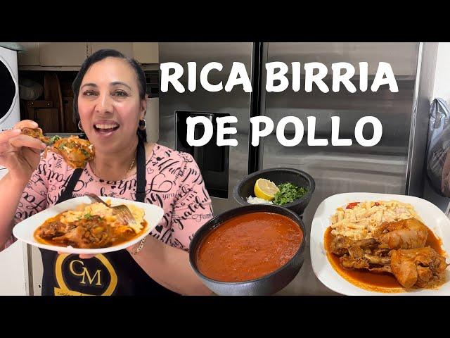 !Cómo Hacer Birria de Pollo RECETA fácil y rápida!