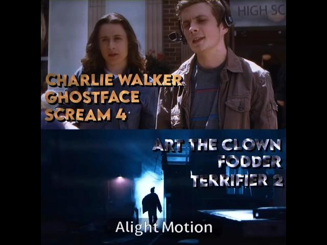 Charlie Walker vs Art The Clown #shorts #fyp #scream