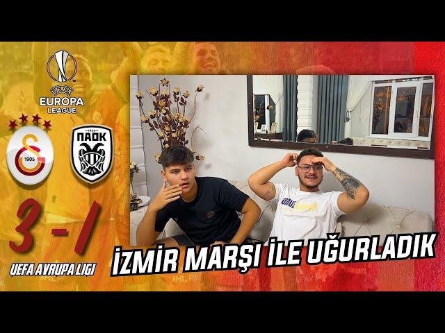 FANATİK FENERBAHÇELİLER GALATASARAY PAOK MAÇINI İZLERSE - GALATASARAY 3-1 PAOK