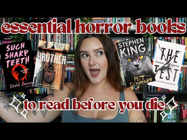 horror books to read before you die | aka the 10 horror books i couldn't live without 