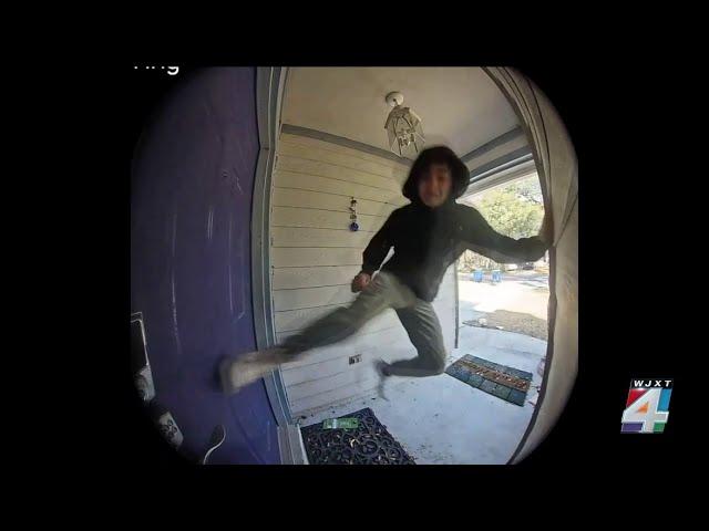 Officials give stark warning after videos capture kids trying to kick down doors