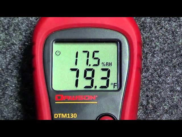 Dawson DTM130 Temperature and Humidity Meter