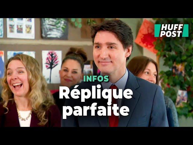 Justin Trudeau a eu un mot génial pour définir la crise entre le Canada et les États-Unis