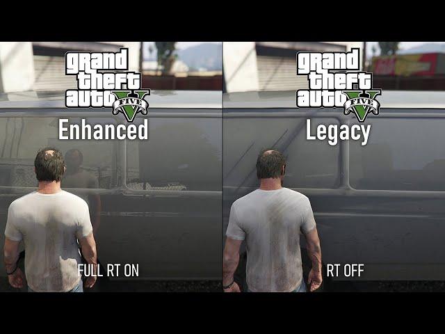 GTA 5 Enhanced vs Legacy: Loading Times / Performance / Ray Tracing Comparison [PC | RTX 5080]