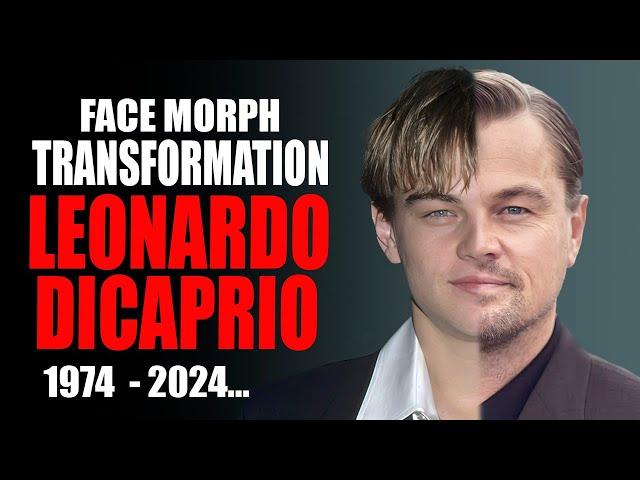 Leonardo DiCaprio - Transformation (Face Morph Evolution 1974 - 2024)