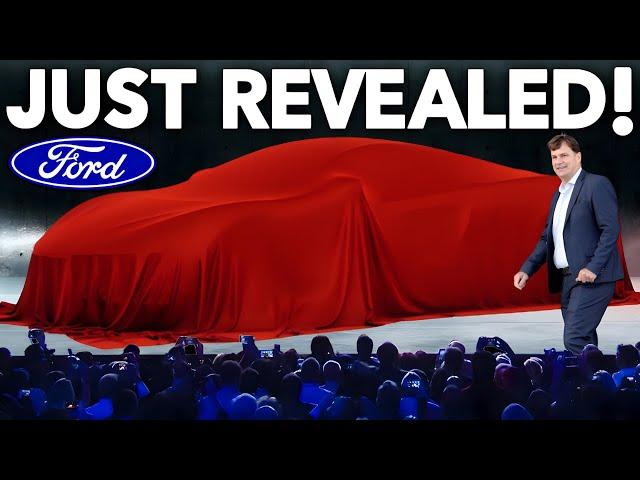 Ford CEO Announces 3 New Luxury Car Models For 2024 & SHOCKS The Entire Car Industry!