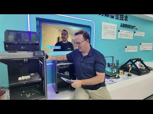 Exclusive First In-Depth Tour of K2Plus from @Creality3D Lots to Learn today!