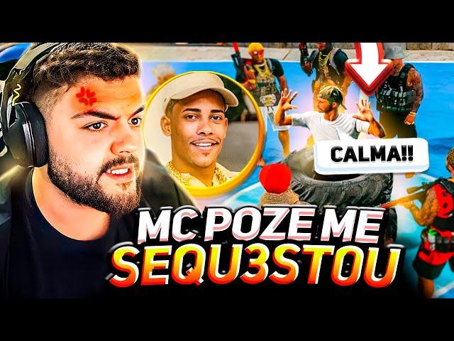 fui SEQUESTR4DO pelo MC POZE no GTA RP