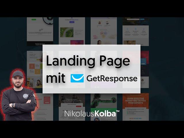 Landing Page mit GetResponse erstellen - Tutorial