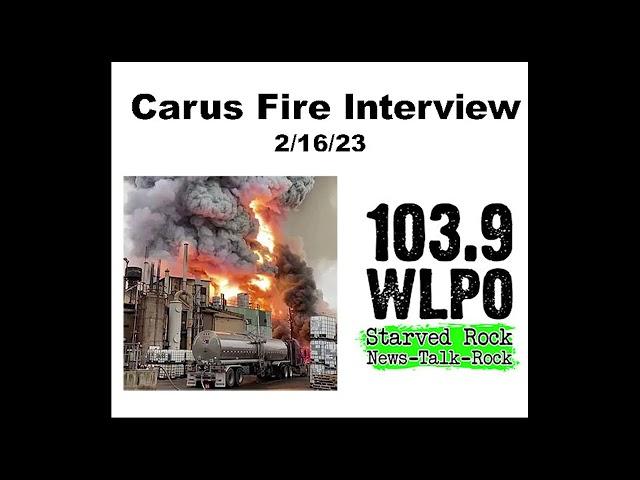 Carus Chemical Explosion and Fire Interview w resident Jamie Hicks, LaSalle, Illinois
