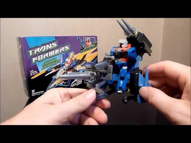 Transformers G1 Actionmasters STARSCREAM Review