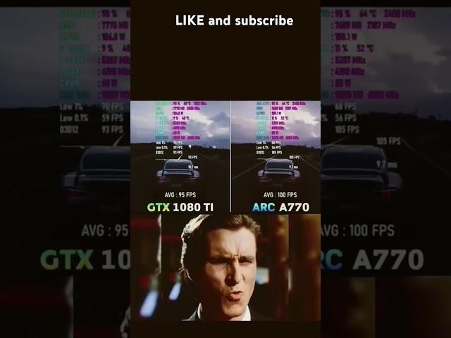 Nvidia 1080 Ti vs Intel ARC A770 #1080ti #gtx1080ti #euphoria #a770 #gtx 1080 ti in 2024 #intelarc