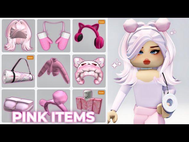 GET 16 FREE PINK ITEMS & FREE HAIRS  (ROBLOX)