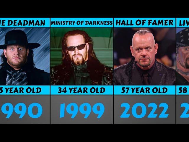 The Undertaker From 1987 To 2023