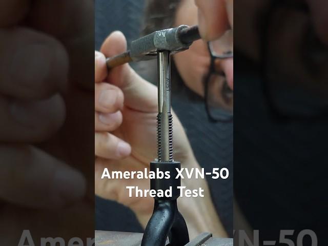 Ameralabs XVN-50 resin thread test | #ameralabs #xvn-50 #resinprinting #3dprinting #experiment