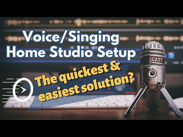 ️The Ultimate Guide To Creating Your Own Voice Studio In Under 5 Minutes! Quick & Easy!