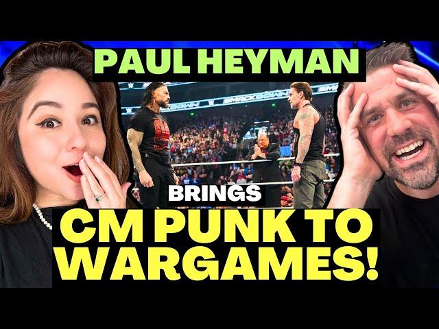 PAUL HEYMAN IS BACK & BRINGS CM PUNK FOR WARGAMES!! | WWE SMACKDOWN