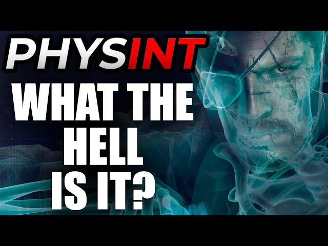 What The Hell Is PHYSINT? - Kojima's NEW Stealth Action Espionage Game