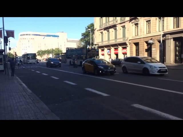 Barcelona Spain traffic