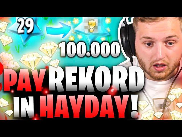 100.000 DIAMANTEN IN HAYDAY! - SO schnell gehen SIE WEG... | Hayday Maxed Challenge