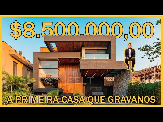 MANSÃO DE R$8.500.000,00 - UMA DAS PRIMEIRAS CASAS QUE POSTAMOS - REPLETA DE MÓVEIS DE ASSINADOS