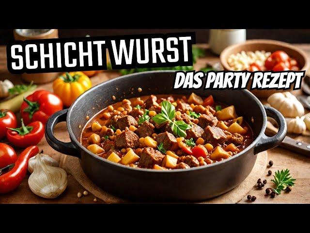 Schicht Wurst - das nächste Partygulasch Rezept | The BBQ BEAR