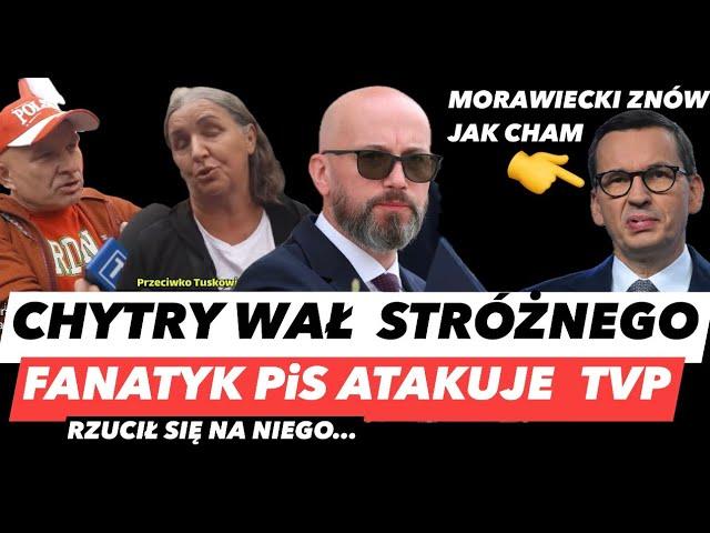 WREDNE OSZUSTWO STRÓŻNEGO – DZIKUS PiS ATAKUJE TVP️ŻENADA MORAWIECKIEGO I BEZCZELNOŚĆ ZIOBRYSTÓW