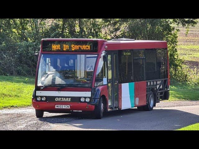 *Euro 3 Beast* Me In One Of My Preserved Optare Solo's (1163 MX03YCN)