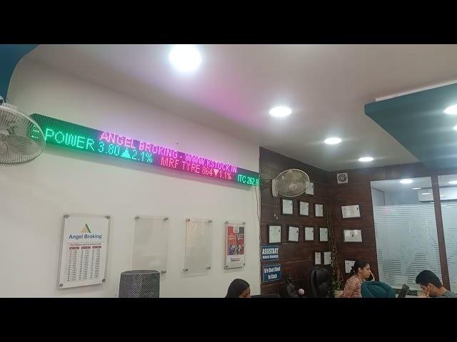 LED STOCK MARKET TICKER DISPLAY