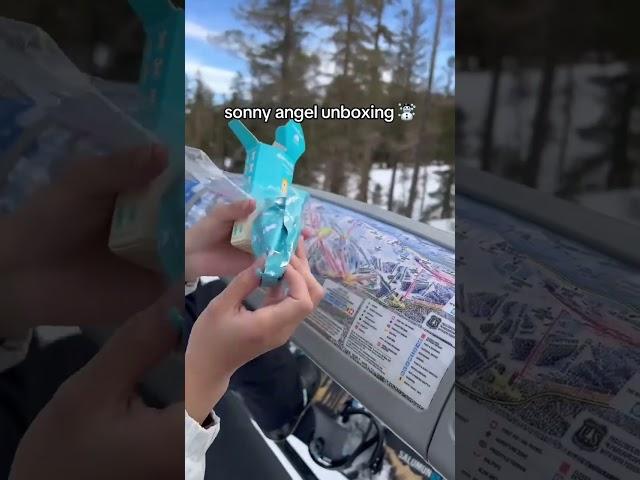 Sonny angel unboxing! #mammoth #snowboarding #ski #sonnyangelunboxing