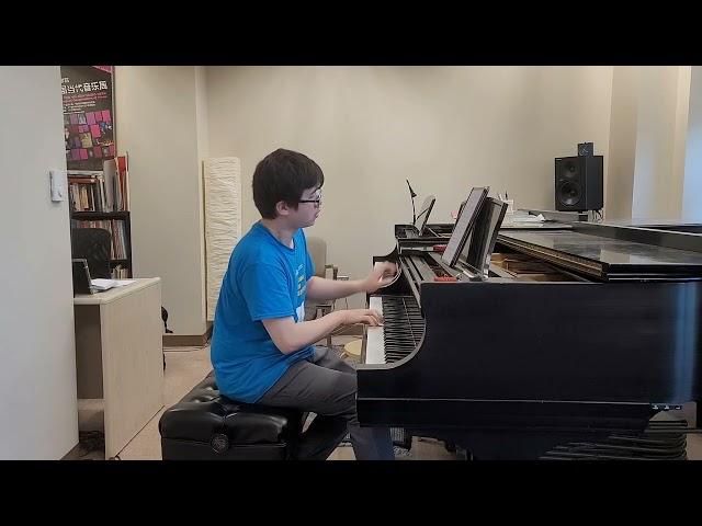 Ken Lin June 1st summer progress video - Fugue Alla Breve by Leyou Wang