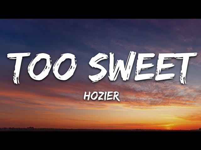 Hozier - Too Sweet (Lyrics)