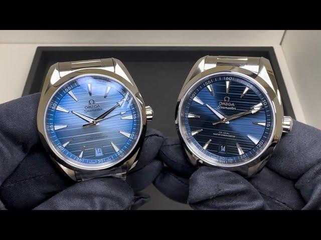 Which Blue Dial 41mm Omega Aqua Terra?