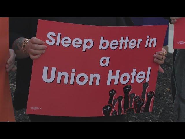 Interview: Hyatt Regency hotel staff continue efforts to form union