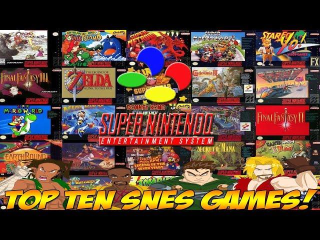 Top 10 Super Nintendo Games of All Time! The Great YoVideogames Debate!