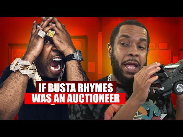 IF BUSTA RHYMES WAS AN AUCTIONEER | Crank Lucas