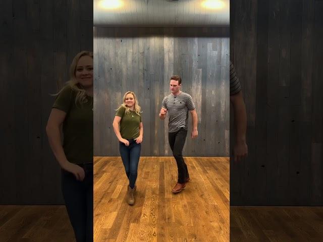 Our favorite beginners line dance - short, simple, but fun! Full Tutorial is now up! #shorts