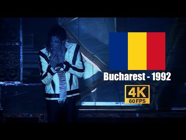 Michael Jackson | Thriller - Live in Bucharest October 1st, 1992 (4K60FPS)