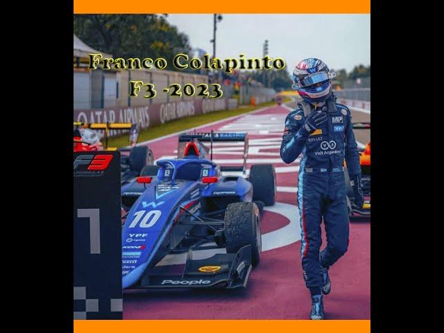  Momentos de Franco Colapinto en F3 2023  #FranColapintoaF2 ⭐